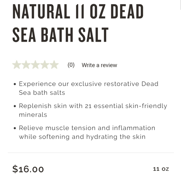 💥 Ahava Dead Sea Bath Salts - Picture 6 of 6